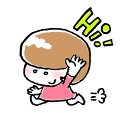 Petanko-chan (English version) sticker #1797003