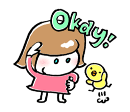 Petanko-chan (English version) sticker #1797010