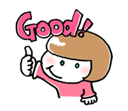 Petanko-chan (English version) sticker #1797011