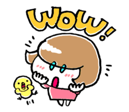 Petanko-chan (English version) sticker #1797015