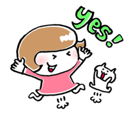 Petanko-chan (English version) sticker #1797016