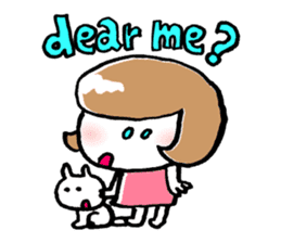 Petanko-chan (English version) sticker #1797019