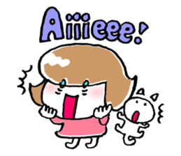 Petanko-chan (English version) sticker #1797020