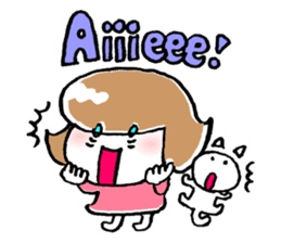 Petanko-chan (English version) sticker #1797020