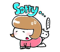 Petanko-chan (English version) sticker #1797024