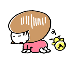 Petanko-chan (English version) sticker #1797025