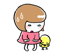 Petanko-chan (English version) sticker #1797027