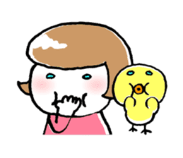 Petanko-chan (English version) sticker #1797031