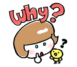Petanko-chan (English version) sticker #1797038