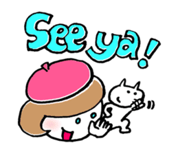 Petanko-chan (English version) sticker #1797039