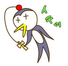 funny penguins sticker #1797401