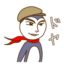 funny penguins sticker #1797405