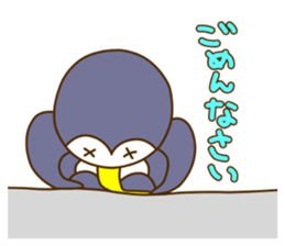 funny penguins sticker #1797409