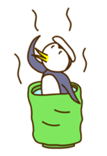 funny penguins sticker #1797420