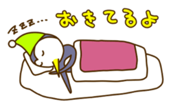 funny penguins sticker #1797439