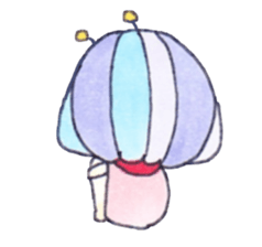 space girl sticker #1798224