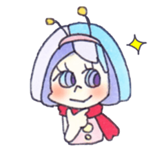 space girl sticker #1798227