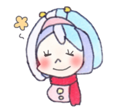 space girl sticker #1798239