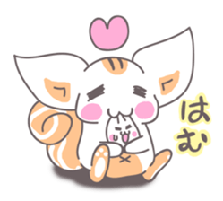 Odango and Risuneko sticker #1798368