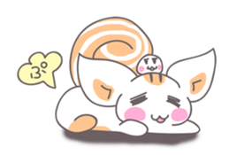 Odango and Risuneko sticker #1798381