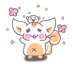 Odango and Risuneko sticker #1798386