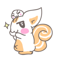 Odango and Risuneko sticker #1798391