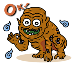 Haunted us and monsters sticker #1798441