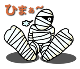 Haunted us and monsters sticker #1798471