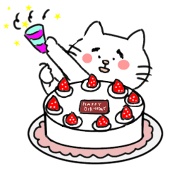 The cat liven up your LINE talk