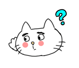 The cat liven up your LINE talk sticker #1798547