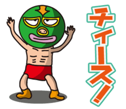 Puny Wrestler sticker #1798721