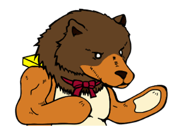 Such brother like ... bear? sticker #1799171