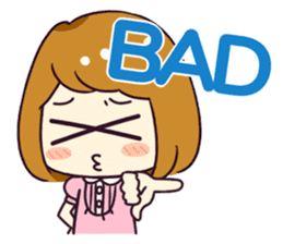 Kawaii Anime Girl sticker #1799809