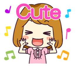 Kawaii Anime Girl sticker #1799810