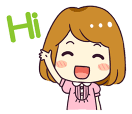 Kawaii Anime Girl sticker #1799814