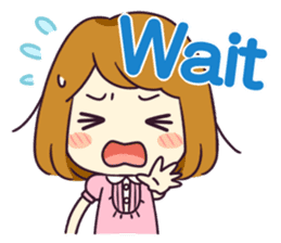 Kawaii Anime Girl sticker #1799824