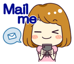 Kawaii Anime Girl sticker #1799826