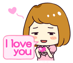 Kawaii Anime Girl sticker #1799829