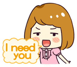 Kawaii Anime Girl sticker #1799830