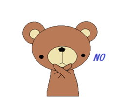 kuma no.1 sticker #1800254
