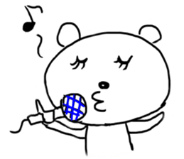 Bear and Bunny 2 (Mah and Uh) sticker #1800486