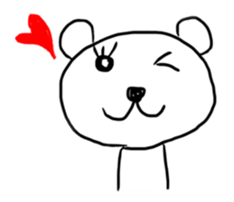 Bear and Bunny 2 (Mah and Uh) sticker #1800487