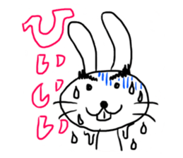 Bear and Bunny 2 (Mah and Uh) sticker #1800518