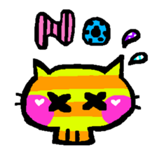 colourful sticker sticker #1800804