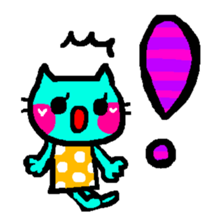 colourful sticker sticker #1800811