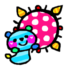 colourful sticker sticker #1800820