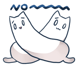 Nyan Nyan White Nyan sticker #1800842