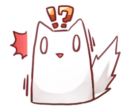 Nyan Nyan White Nyan sticker #1800845