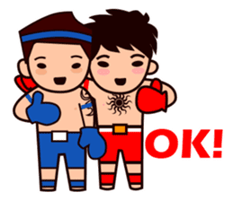 Muay Thai - Thai Boxing (EN) sticker #1801323