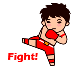 Muay Thai - Thai Boxing (EN) sticker #1801331
